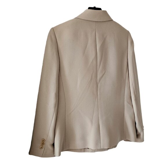 Petite Sophisticate Vintage Single-Breasted Blazer | NWT | 10P | Bone/Cream - Picture 9 of 16